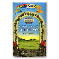 Solaray - Food Source Phyto-Trace Minerals  30 Vcp