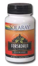 Solaray - Forskohlii Root Extract 385 mg 60 Veg Cap