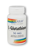 Solaray - L-Glutathione, Free Form 50 mg 60 Veg Cap