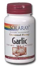 Solaray - Garlic Bulb Extract, Odor-Free 500 mg 60 Veg Cap