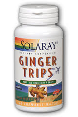 Solaray - Ginger Trips 67 mg 60 Chewable