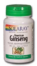 Solaray - American Ginseng Root 480 mg 50 Veg Cap