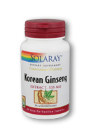 Solaray - Korean Ginseng Root Extract 500 mg 60 Veg Cap