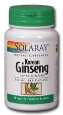 Solaray - Korean Ginseng Root 550 mg 100 Veg Cap