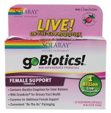 Solaray goBiotics! Female Support  30 Vcp