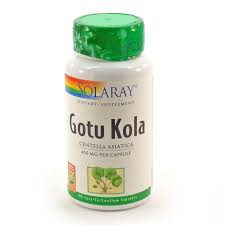 Solaray - Gotu Kola Aerial 450 mg 100 Veg Cap