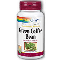 Solaray - Green Coffee Bean Extract 400 mg 60 Veg Cap