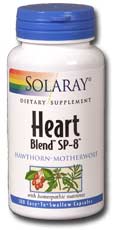 Solaray - Heart Blend SP-8 100 VCap-BEST BY 11/2023-UNAVAILABLE