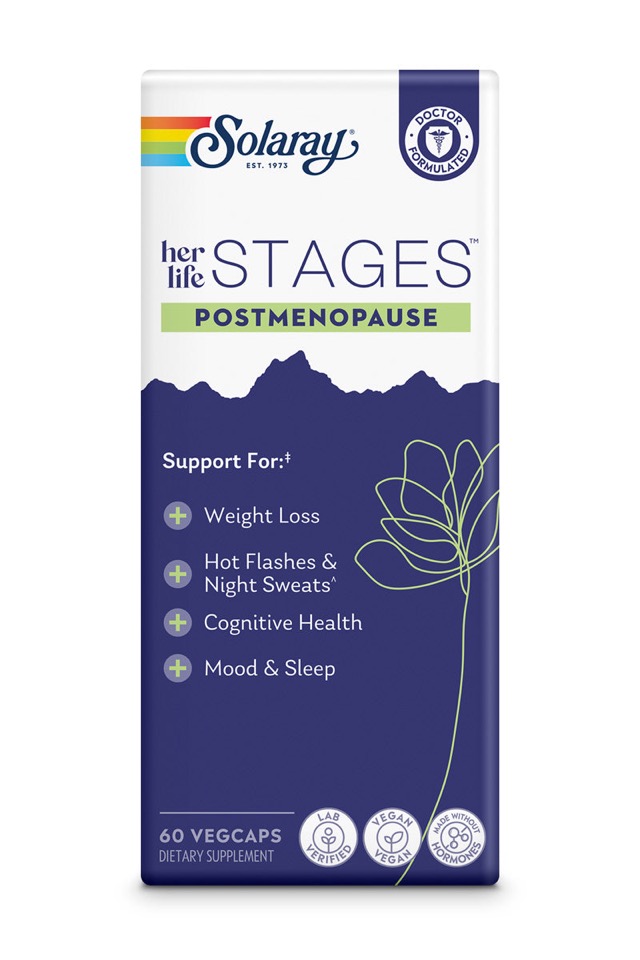 Solaray - Her Life Stages Postmenopause 60 Veg Capsule