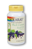 Solaray - Black Currant Seed Oil GLA, Hexane-Free 90 mg 90 Softgel