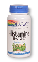 Solaray - Histamine Blend SP-33 100 Veg Cap