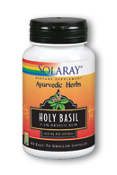 Solaray - Holy Basil Aerial Extract 450 mg 60 Veg Cap