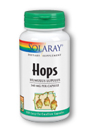 Solaray - Hops Cone 340 mg 100 Veg Cap