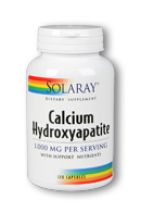 Solaray - Calcium Hydroxyapatite 250 mg 120 Capsule-OUT OF STOCK