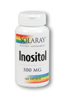Solaray - Inositol 500 mg 100 Capsule