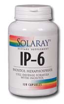 Solaray - IP-6 with Inositol 400 mg 120 Capsule