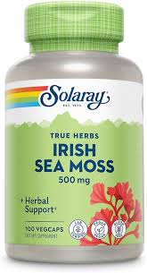 Solaray - Irish Sea Moss  100 Veg Capsule