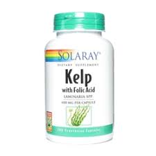 Solaray - Kelp Seaweed 550 mg 180 Veg Cap