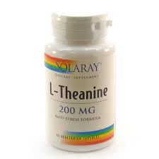 Solaray - L-Theanine 200 mg 45 Veg Cap