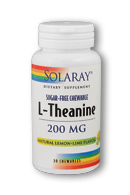 Solaray - L-Theanine 200 mg 30 Chewable