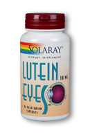 Solaray - Lutein Eyes 18, Triple Strength 18 mg 60 Veg Cap