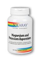 Solaray - Magnesium & Potassium Asporotates with Bromelain 120 Veg Cap
