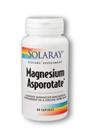 Solaray - Magnesium Asporotate 400 mg 60 Veg Cap