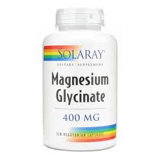 Solaray - Magnesium Glycinate 400 mg 120 Veg Cap-OUT OF STOCK