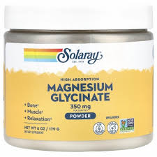 Solaray - Magnesium Glycinate Unflavored 6 Oz
