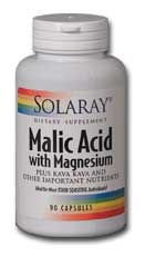 Solaray - Malic Acid with Magnesium 133 mg 90 Cap