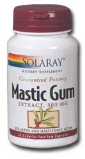 Solaray - Mastic Gum Extract 500 mg 45 Veg Cap