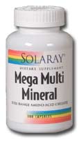 Solaray - Mega Multi Mineral 100 Veg Cap