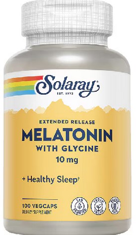 Solaray - Melatonin with L-Glycine 100 VCaps 10mg