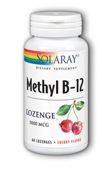Solaray - Methyl B-12 5000 mcg 60 Lozenge