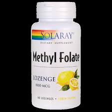 Solaray - Methyl Folate 1000 mcg 60 Lozenge