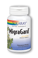 Solaray MigraGard 350mg 30 Cap