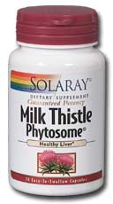 Solaray - Milk Thistle Seed Extract Phytosome 200 mg 60 Veg Cap