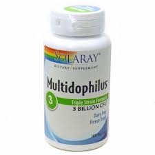 Solaray - Multidophilus 3 Strain Probiotic 3 bil 100 Veg Cap
