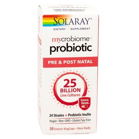 Solaray - Mycrobiome Probiotic Pre/Post 25bil 30 Caps
