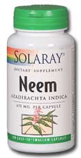 Solaray - Neem Leaf 460 mg 100 Veg Cap