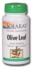 Solaray - Olive Leaf 410 mg 100 Veg Cap
