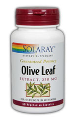 Solaray Olive Leaf Extract 22% 250mg 60 Vcp
