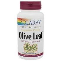 Solaray - Olive Leaf Extract 17% 250 mg 30 Veg Cap