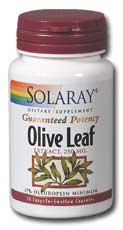 Solaray - Olive Leaf Extract 17% 250 mg 60 Veg Cap