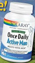 Solaray - Once Daily Active Man Multi-Vitamin 90 Capsule