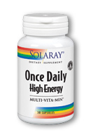 Solaray - Once Daily High Energy Multi-Vitamin 30 Veg Cap