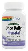 Solaray - Once Daily Prenatal Multi-Vitamin 90 Veg Cap