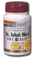 Solaray - St. John's Wort Aerial Extract, One Daily 900 mg 60 Tablet