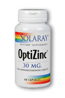 Solaray - OptiZinc 30 mg 60 Veg Cap 