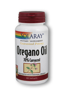 Solaray - Oregano Oil 70% Carvacrol 60 Softgel